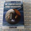 Microscope Carson MM 300 MicroBrite Plus Pocket,Mikroskop saku