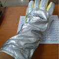 aluminized glove heat resistant 500C,sarung tangan anti panas suhu castong