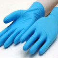 gentletouch nitrile disposable glove rubberex,sarung tangan large