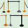 railing stand Q line divider pita tarik handrail base,Pembatas tiang antrian