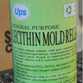 spray mold release Paintable UPS Lecithin,pelumas cetakan