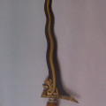Keris Naga Nawa Kinatah Emas Permata Inten Asli Dan Tua