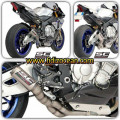 SC Project Exhaust CRT series Yamaha R1M with 3 PER 4 link pipe full titanium