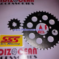 gear set sss  ninja  satria f