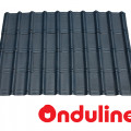 GENTENG ONDUVILLA WRN ANTHRACITE BLACK  (1060 x 40 MM) - FREE SEKRUP 5 PCS