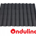 GENTENG ONDUVILLA WRN EBONY BLACK (1060 x 40 MM) - FREE SEKRUP 5 PCS