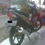 Jual Honda Supra X 125 CW/DD 2011 Juni Merah Hitam km.3rb LIKE NEW C/K/TT (JKT)