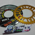 Gear belakang WR3 (Gold) Ninja250/ Z250 & Yamaha R25/ MT25