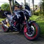 Di JUAL KAWASAKI NINJA 250 HITAM 2008 FULL MODIFIKASI BRANDED