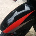 Scoopy fi 2014 merah hitam