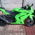 Kawasaki Ninja 250cc Karbo 2012 hijau