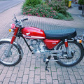 CB 100 mantepp tahun 1980