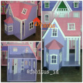 Mainan Anak Rumah Barbie Villa Kecil Dollhouse