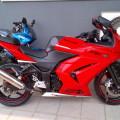 Ninja 250.cc 2011 Karbu simpana JARANG PAKEK