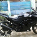 Kawasaki ninja 250cc 2011 plat B tangsel