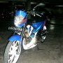 Jual Satria fu 2007 biru mulus standar