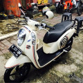 Dijual cepat Honda Scoopy Fi Remote 2015 Bln 1