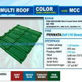 Genteng Metal Multiroof - Multicolour