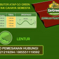 Atap Go Green - Panjang 150cm