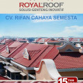 3 Way Ridge ROYAL®Roof / Atap UPVC Royal Roof