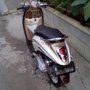 Jual Honda Scoppy 2010 putih coklat 