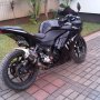 Dijual Kawasaki NINJA 250R Th 2008 Hitam modif 35,5jt