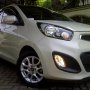 JUAL KIA ALL NEW PICANTO A/T 2012 LTD WHITE PEARL 