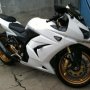 Jual Kawasaki Ninja 250R White Modif Kecil2an