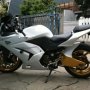 Jual Kawasaki Ninja 250R White Modif Kecil2an