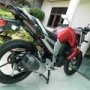 Jual santai yamaha byson cw merah marun 2011 a/n sendiri