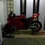 Jual Kawasaki Ninja 250R Merah 2011 bulan 8 Full Modif Tangerang