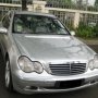 Jual Mercedes Benz C180 Kompressor AT 2003 Silver