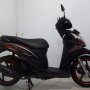 JUAL HONDA SPACY HELM IN INJECTION 2012 HITAM km.7rb 