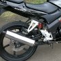 Jual honda cbr 150 hitam 2007