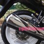 JUAL Yamaha Vixion OLD 2012 Hitam Modif Kaki 