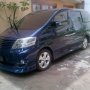 Jual Alphard 2005 Biru Alcantara