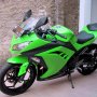 Jual Kawasaki Ninja 250 FI Hijau 2012