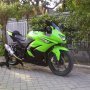 JUAL KAWASAKI NINJA 250 HIJAU SE 2011 ( SURABAYA)