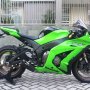 JUAL KAWASAKI NINJA ZX-10 GREEN 2011