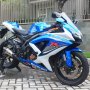 JUAL SUZUKI GSX 750R BLUE 2010 