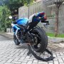 JUAL SUZUKI GSX 750R BLUE 2010 