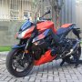 JUAL MOGE KAWASAKI Z-1000 2012 ORANGE WITH AKRA FULL SYSTEM 