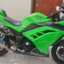 JUAL NINJA 250 Fi INJEKSI 2013 HIJAU MODIF SIMPLE