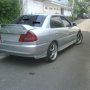 Jual santai mitsubishi lancer evo 4 / ck4 glxi silver 1999 se.i look manual