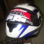 Jual Helm Yamaha Byson Putih, Motif Terbaru 2012