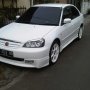 JUAL CEPAT Civic vti 2001 bln.5 MATIC WARNA PUTIH SOLID CAKEP