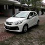 Jual Honda Brio tipe E matic Putih 2013 Mulus