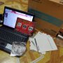 Jual Toshiba C640 Core i3 Lengkap Fullset murah 