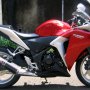 Jual Honda CBR 250 ABS KM 1.000 W Merah + Knalpot yoshimura