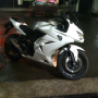 Jual Kawasaki Ninja 250 Plat D Bandung Putih Modif Murah